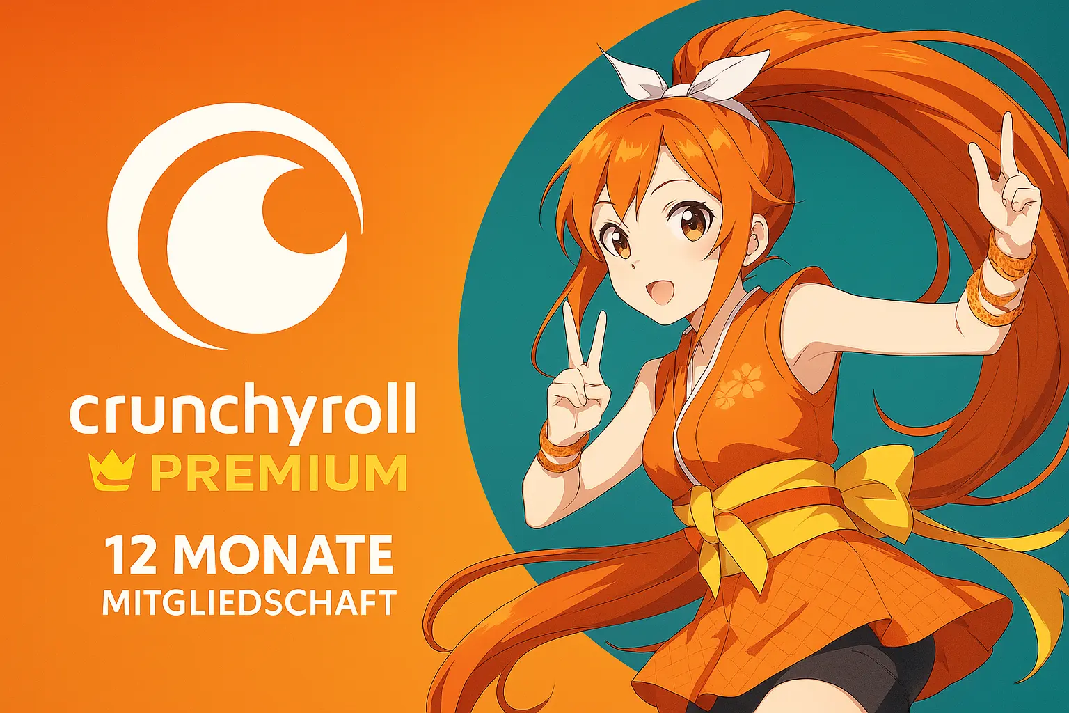 Crunchyroll Mega Fan 12 Monate