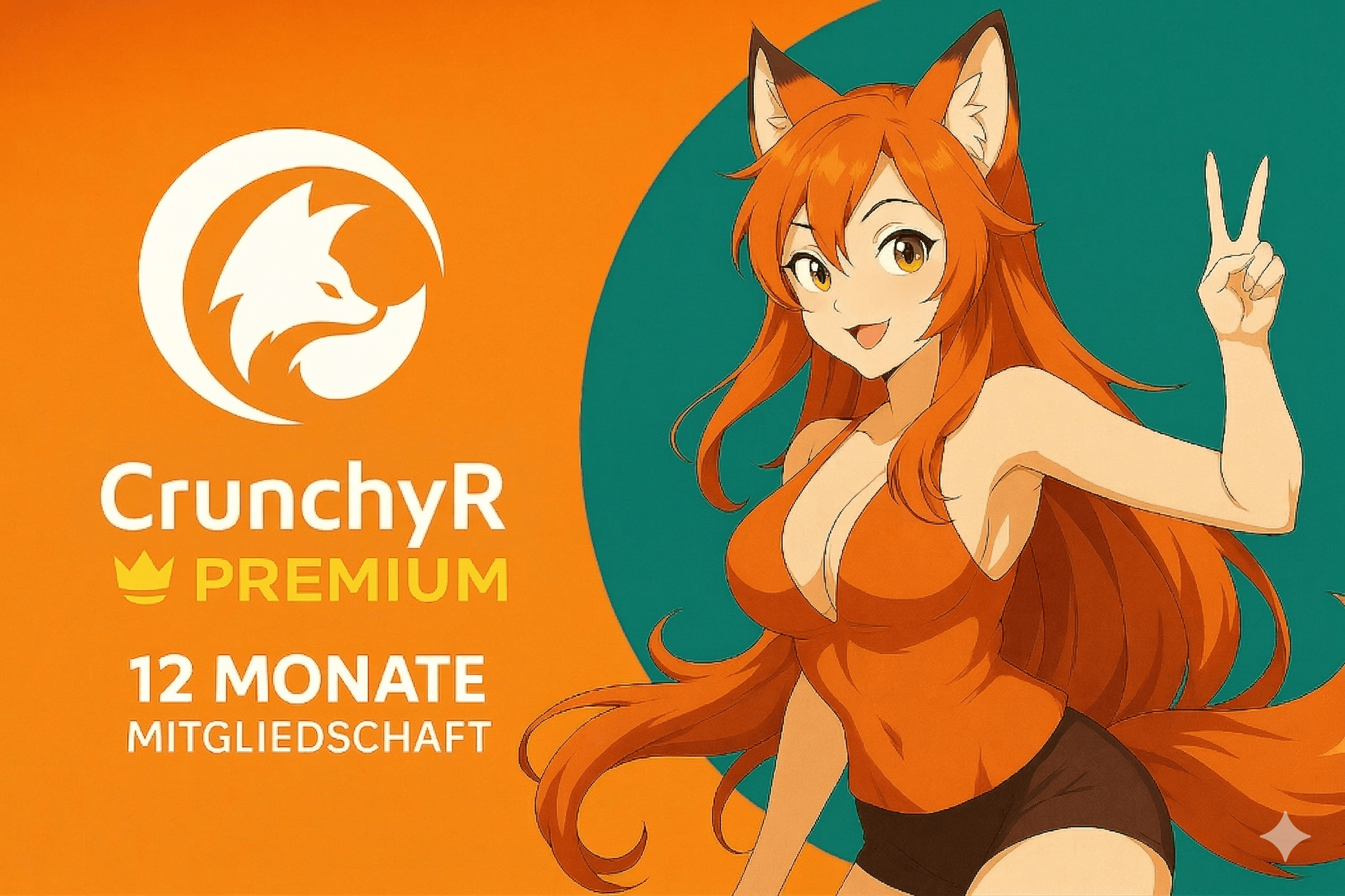 CrunchyR Mega Fan 12 Monate